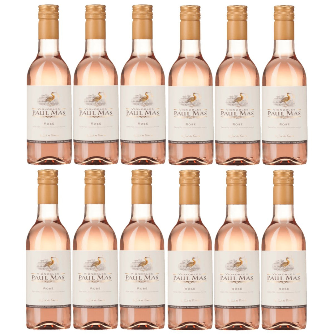 Domaines Paul Mas Rosé Syrah Roséwein Wein trocken Frankreich (12 x 0,25l) - Versanel - 