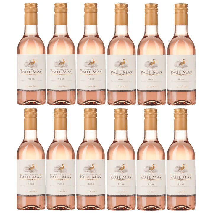 Domaines Paul Mas Rosé Syrah Roséwein Wein trocken Frankreich (12 x 0,25l) - Versanel - 