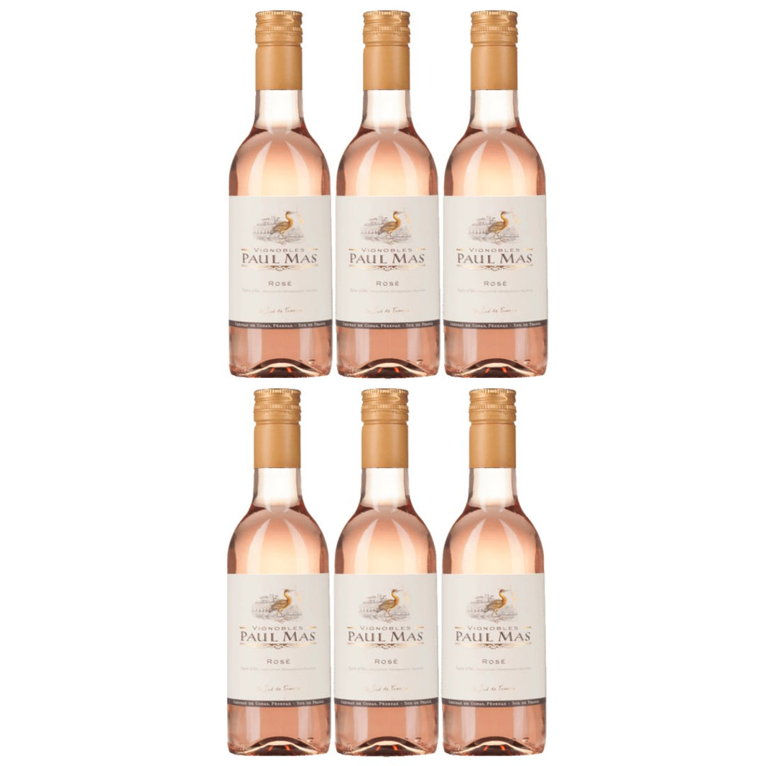 Domaines Paul Mas Rosé Syrah Roséwein Wein trocken Frankreich (6 x 0,25l) - Versanel - 