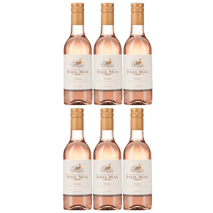 Domaines Paul Mas Rosé Syrah Roséwein Wein trocken Frankreich (6 x 0,25l) - Versanel - 