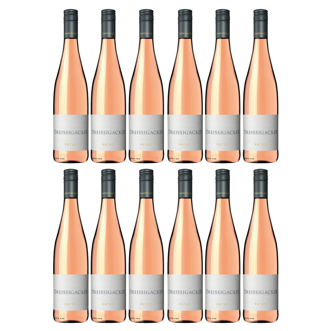 Dreissigacker Pinot & Co Rosé Bio Vegan Roséwein Trocken Deutschland (12 x 0,75l) - Versanel - 