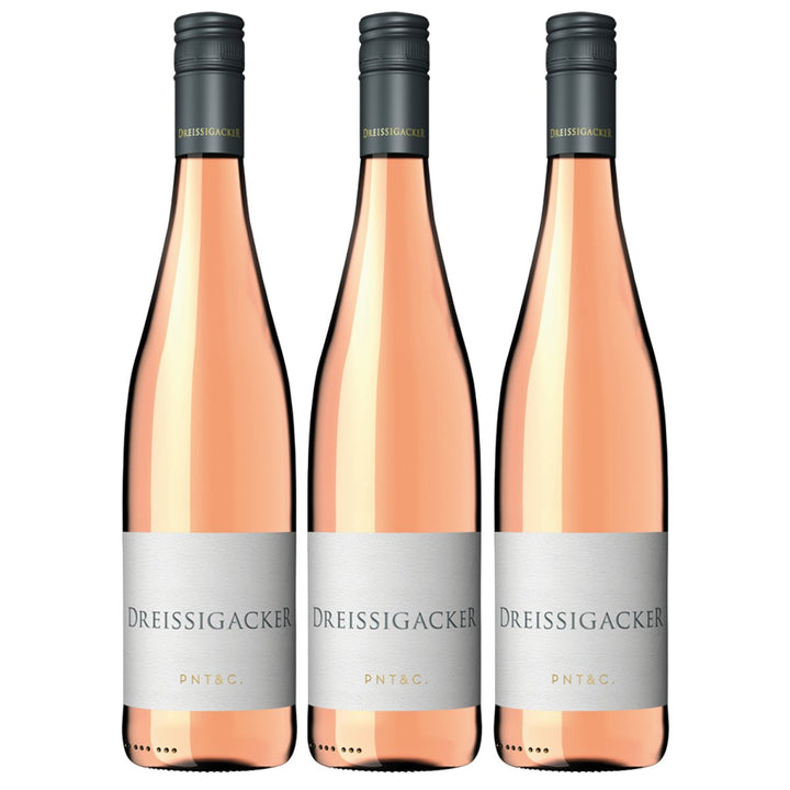 Dreissigacker Pinot & Co Rosé Bio Vegan Roséwein Trocken Deutschland (3 x 0,75l) - Versanel - 