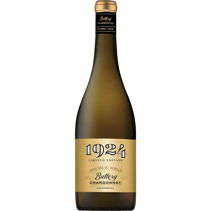 Delicato Family Wines Double Gold Buttery Chardonnay Weisswein Weiss trocken USA (12 x 0.75 l)