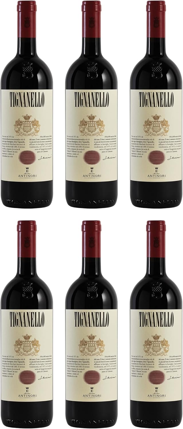 Tenuta Tignanello JG 2022 Toscana IGT trocken Rotwein Italien (6 x 0.75 l)