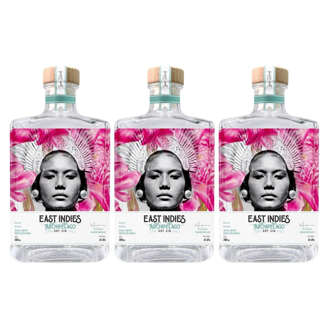 East Indies Archipelago Dry Gin Indonesien Bali (3 x 0,2l) - Versanel -
