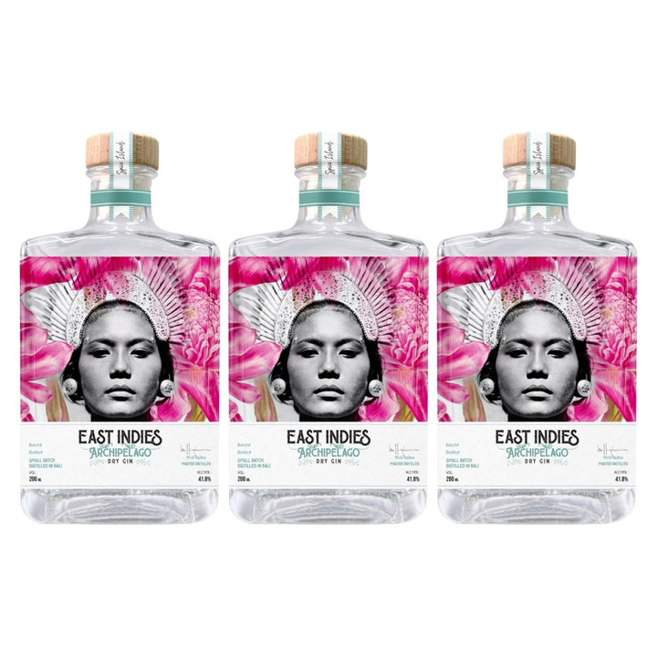 East Indies Archipelago Dry Gin Indonesien Bali (3 x 0,2l) - Versanel -