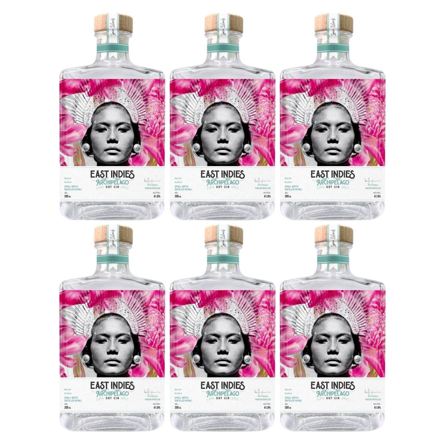 East Indies Archipelago Dry Gin Indonesien Bali (6 x 0,2l) - Versanel -