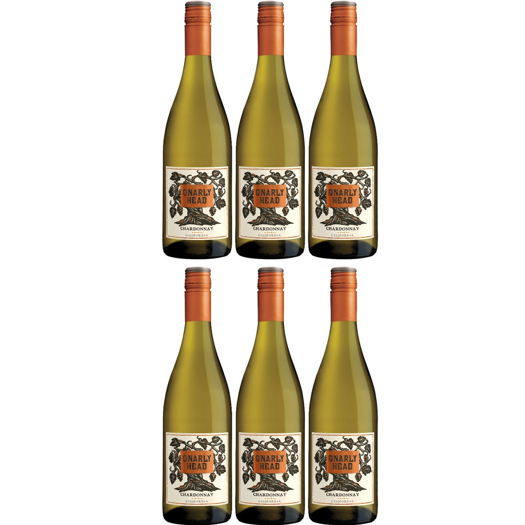 Gnarly Head Chardonnay Weisswein Weiss trocken USA (6 x 0.75 l)