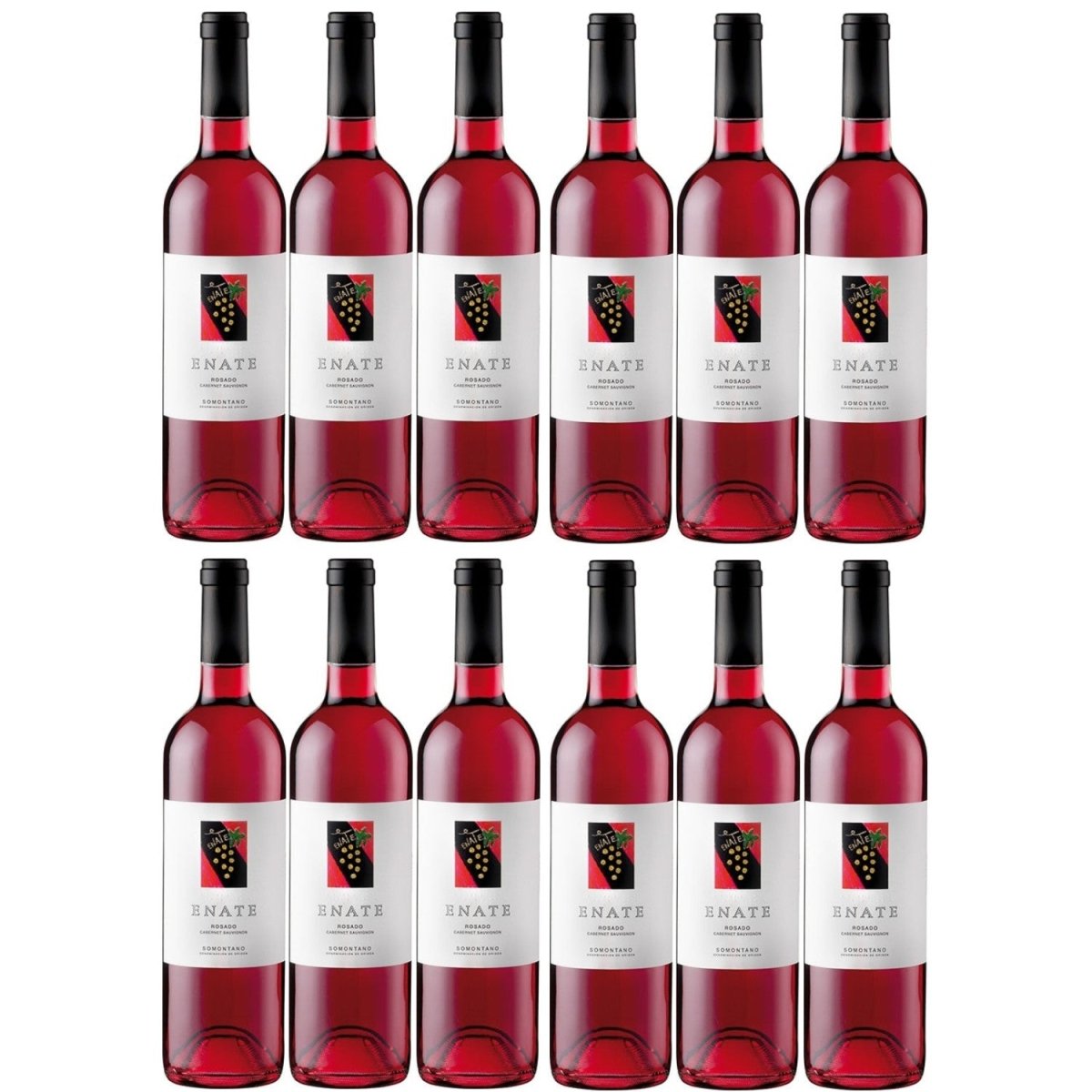 Enate Rosado Cabernet Sauvignon DO Roséwein Wein Trocken Spanien (12 x 0.75l) - Versanel - 