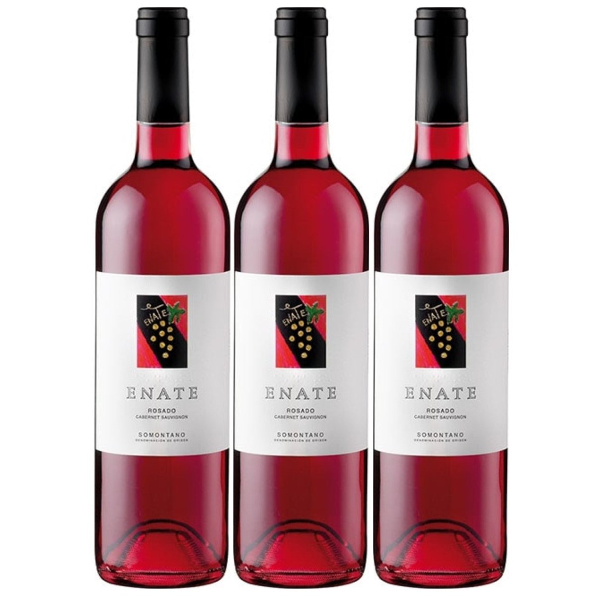 Enate Rosado Cabernet Sauvignon DO Roséwein Wein Trocken Spanien (3 x 0.75l) - Versanel - 