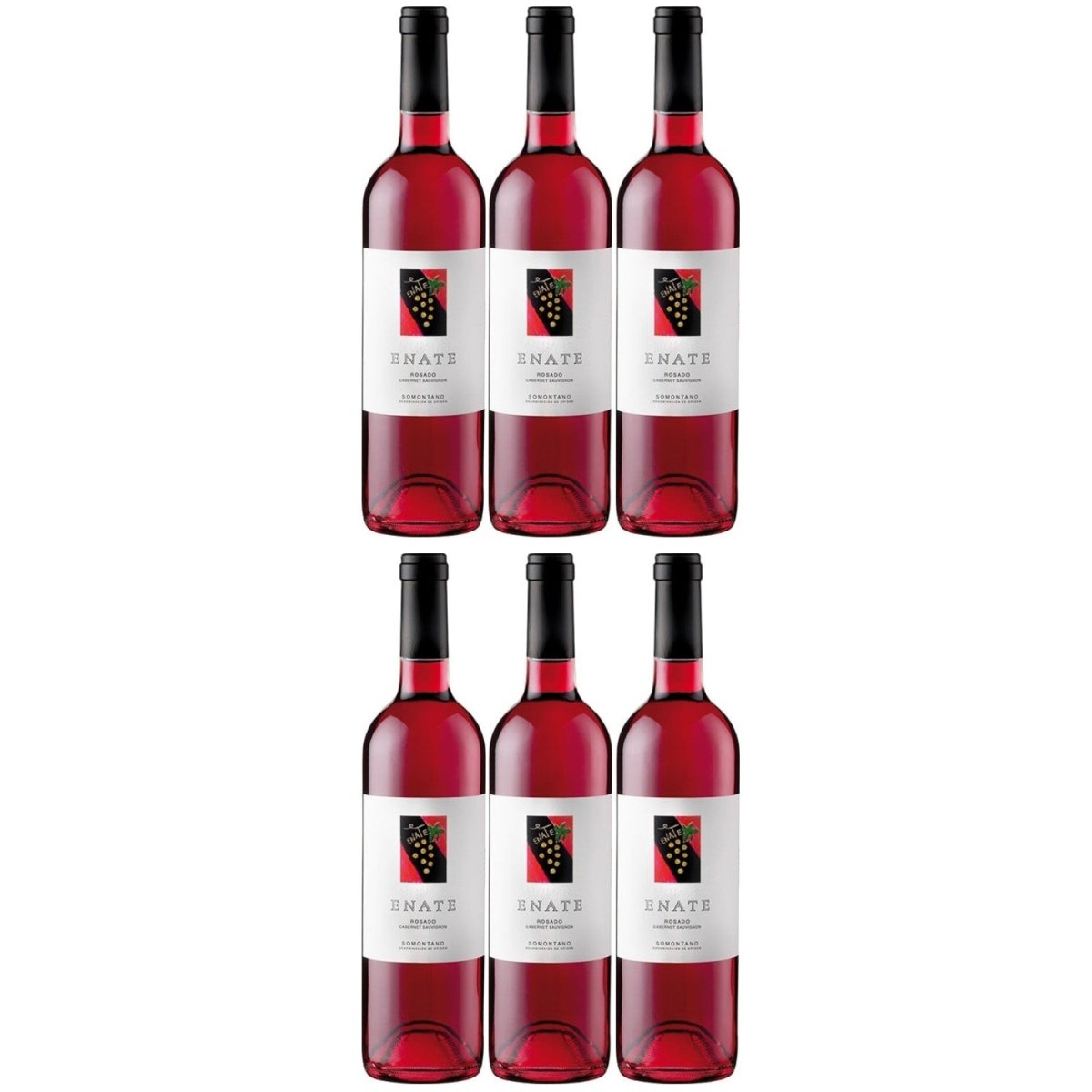 Enate Rosado Cabernet Sauvignon DO Roséwein Wein Trocken Spanien (6 x 0.75l) - Versanel - 