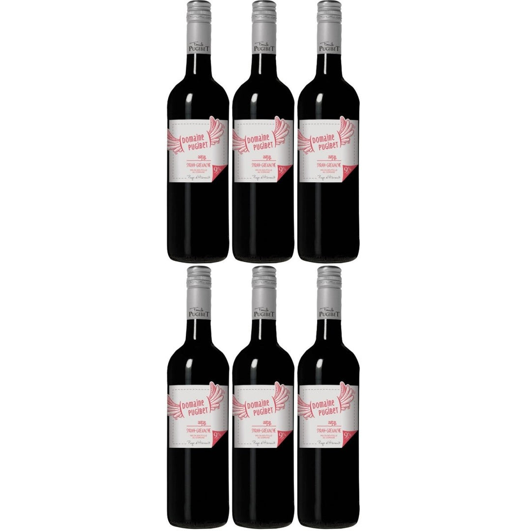 Famille Pugibet Rouge, Syrah Grenache Rotwein Wein trocken Frankreich (6 x 0,75l) - Versanel - Wein