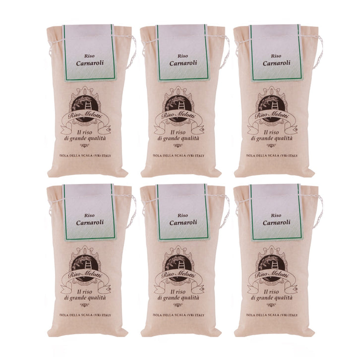 Il Riso Carnaroli Risotto Reis BIO Melotti Italien (6 x 500 g)