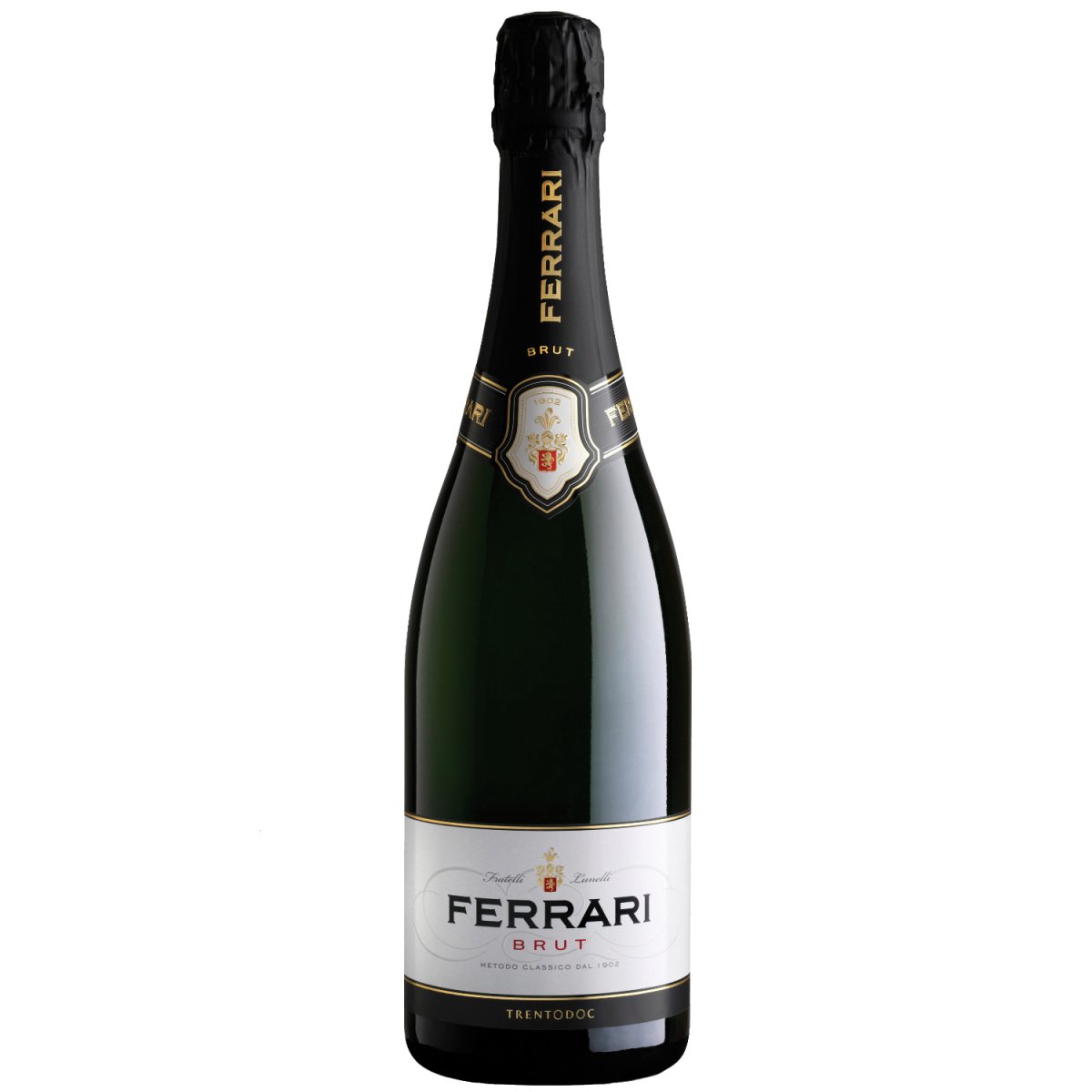 Ferrari Brut Trentodoc Schaumwein Weiss brut Italien (12 x 0,75l) - Versanel - 