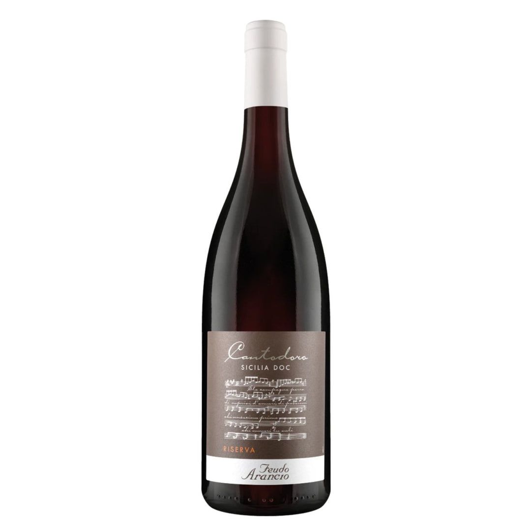 Feudo Arancio Cantodoro Rosso Riserva Sicilia DOC Sizilien Rotwein trocken Italien (12 x 0.75l) - Versanel - Wein