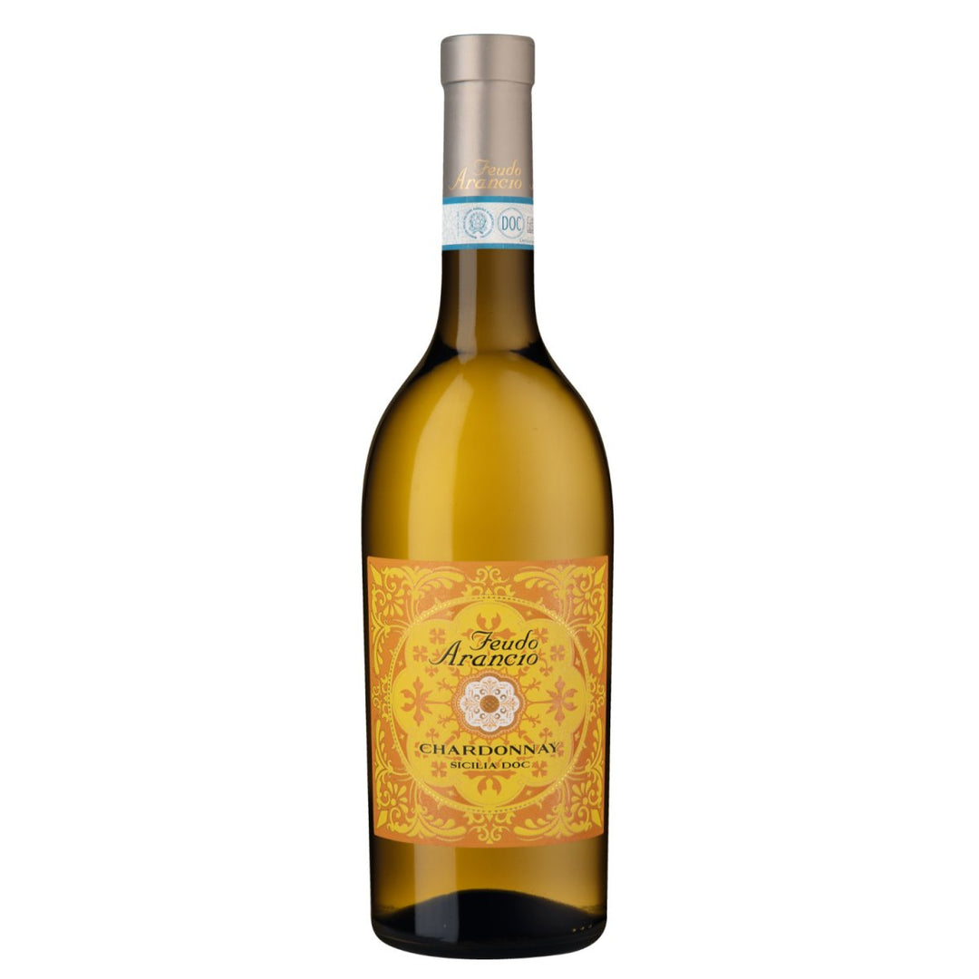Feudo Arancio Chardonnay Sicilia DOC Sizilien Weisswein trocken Italien (12 x 0.75l) - Versanel - Wein