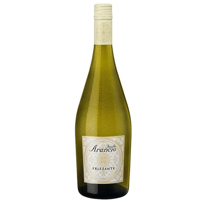 Feudo Arancio Frizzante Bianco Sicilia DOC Sizilien Schaumwein Weisswein halbtrocken Italien (12 x 0.75l) - Versanel - Wein