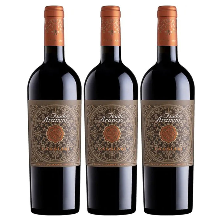 Feudo Arancio Passiari Terre Siciliane IGT Sicilia DOC Sizilien Rotwein trocken Italien (3 x 0.75l) - Versanel - Wein
