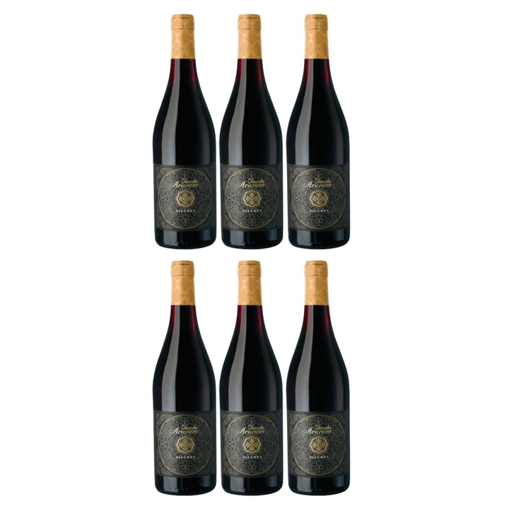 Feudo Arancio Rosso Riserva Sicilia DOC Sizilien Rotwein trocken Italien (6 x 0.75l) - Versanel - Wein