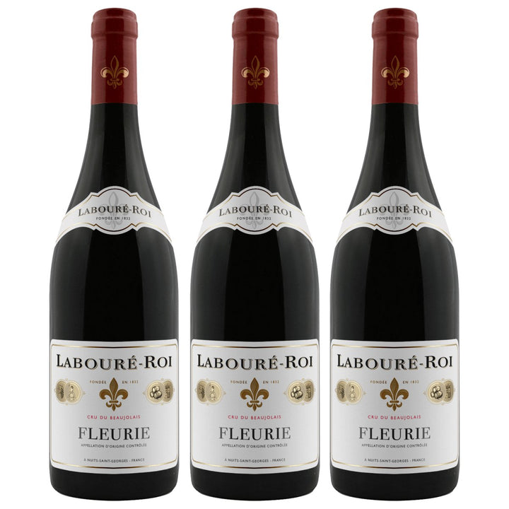 Fleurie AOC Armand de Corcy Rotwein Wein trocken Frankreich (3 x 0,75l) - Versanel - 