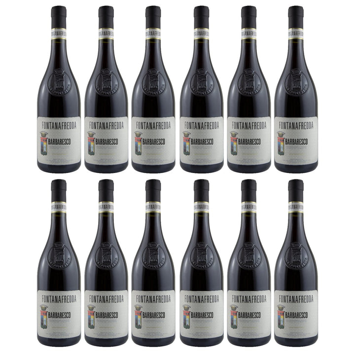 Fontanafredda Barbaresco DOCG Rotwein Wein Trocken Barbera d'Alba Piemont Italien (12 x 0,75l) - Versanel - Wein