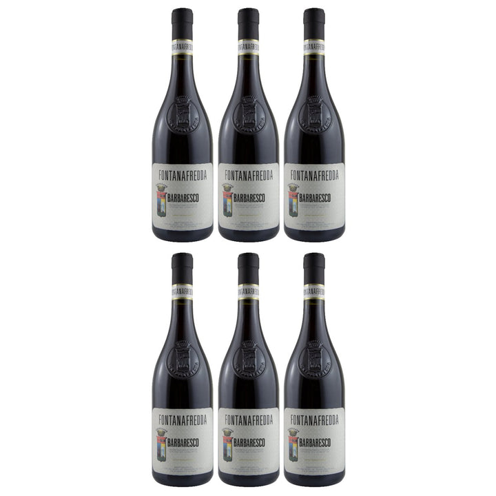 Fontanafredda Barbaresco DOCG Rotwein Wein Trocken Barbera d'Alba Piemont Italien (6 x 0,75l) - Versanel - 