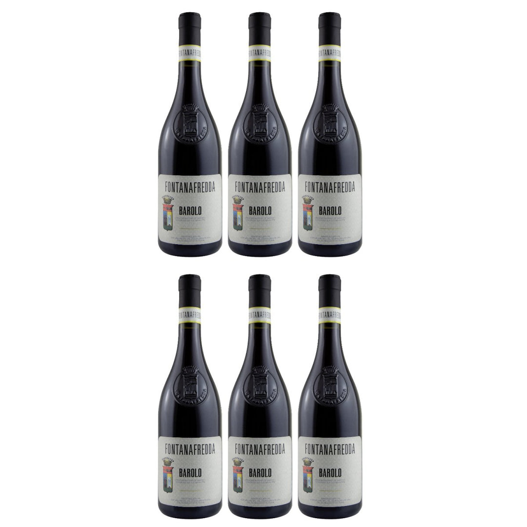 Fontanafredda Barolo DOCG Rotwein Wein Trocken Barolo Piemont Italien (6 x 0,75l) - Versanel - Wein