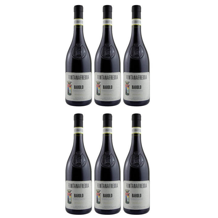 Fontanafredda Barolo DOCG Rotwein Wein Trocken Barolo Piemont Italien (6 x 0,75l) - Versanel - Wein