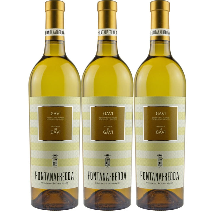Fontanafredda Gavi Di Gavi DOCG Weißwein Wein Trocken Gavi / Cortese di Gavi Piemont Italien (3 x 0,75l) - Versanel - Wein