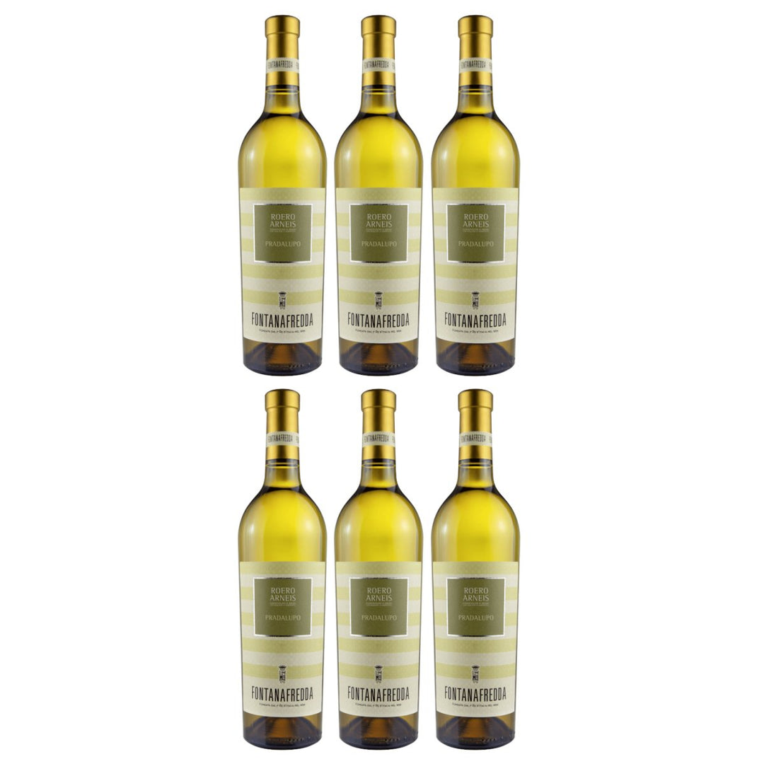 Fontanafredda Pradalupo Roero Arneis DOCG Weißwein Wein trocken Italien (6 x 0.75l) - Versanel - 