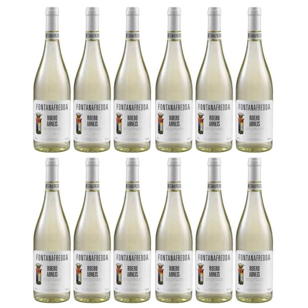 Fontanafredda Roero Arneis DOCG Weißwein Wein Trocken Langhe Piemont Italien (12 x 0,75l) - Versanel - Wein