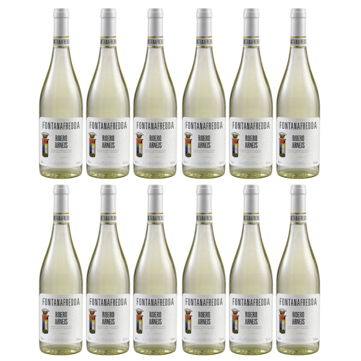Fontanafredda Roero Arneis DOCG Weißwein Wein Trocken Langhe Piemont Italien (12 x 0,75l) - Versanel - Wein