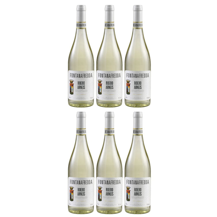 Fontanafredda Roero Arneis DOCG Weißwein Wein Trocken Langhe Piemont Italien (6 x 0,75l) - Versanel - Wein