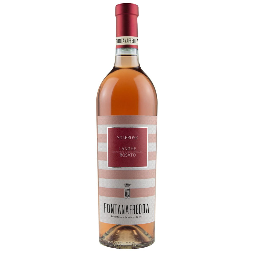 Fontanafredda Solerose Langhe DOC Rosato Roséwein Wein Trocken Langhe Piemont Italien (3 x 0,75l) - Versanel - Wein
