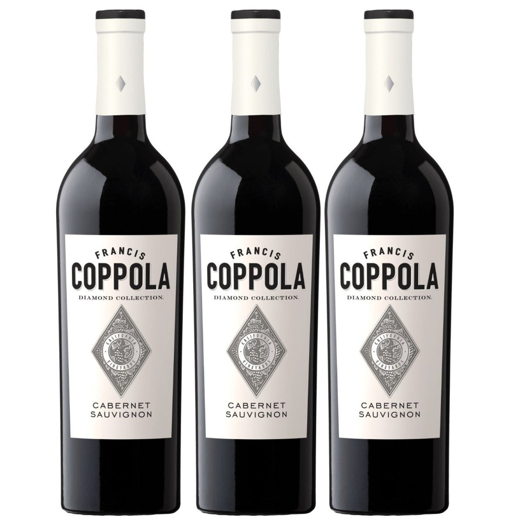 Francis Ford Coppola Diamond Collection Cabernet Sauvignon Rotwein Wein trocken Kalifornien (3 x 0,75l) - Versanel - 