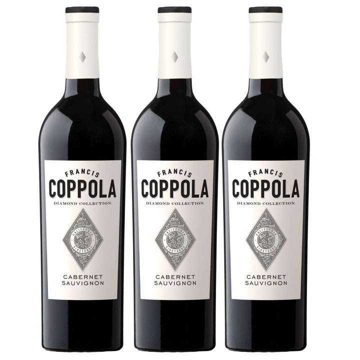 Francis Ford Coppola Diamond Collection Cabernet Sauvignon Rotwein Wein trocken Kalifornien (3 x 0,75l) - Versanel - 