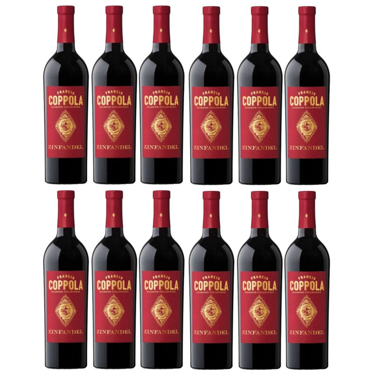 Francis Ford Coppola Diamond Collection Zinfandel Rotwein Wein trocken Kalifornien (12 x 0,75l) - Versanel - 
