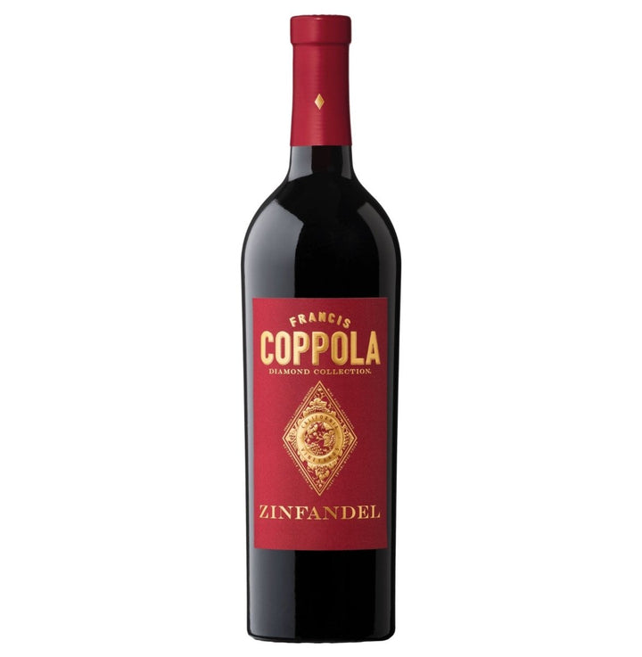 Francis Ford Coppola Diamond Collection Zinfandel Rotwein Wein trocken Kalifornien (3 x 0,75l) - Versanel - 