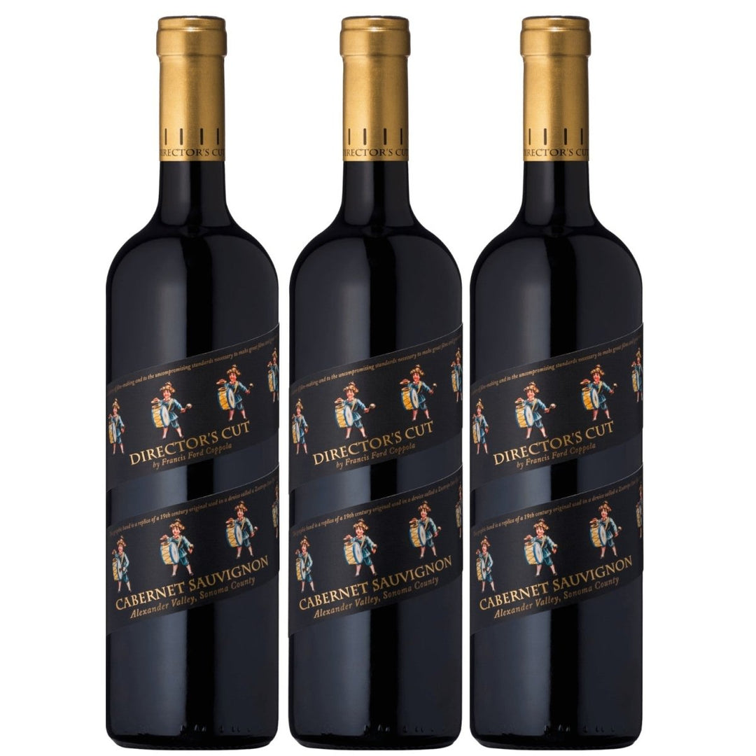 Francis Ford Coppola Director's Cut Caberent Sauvignon Alexander Valley Rotwein Wein trocken Kalifornien (3 x 0,75l) - Versanel - 
