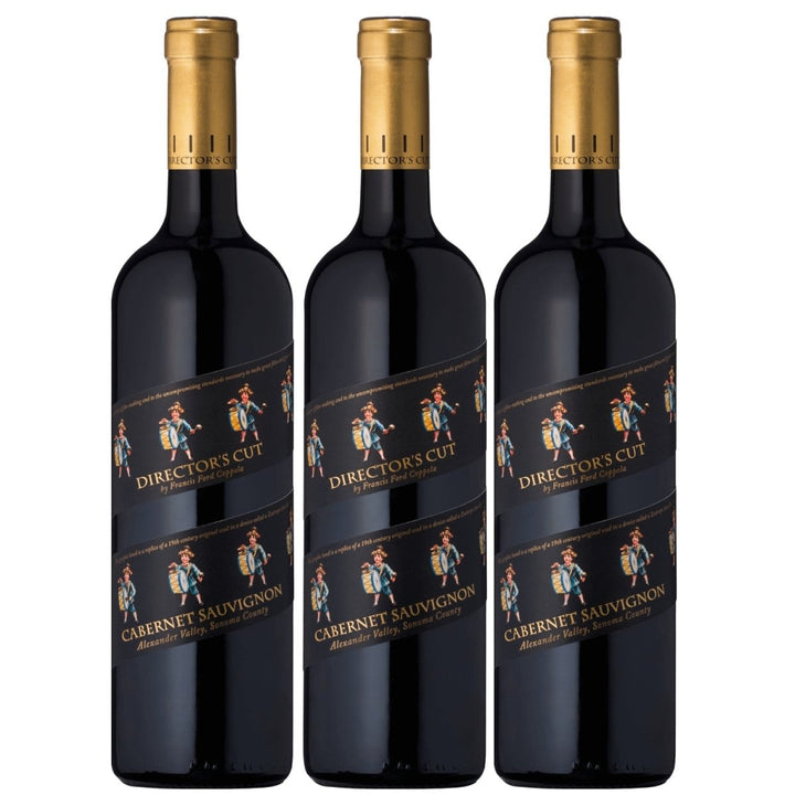 Francis Ford Coppola Director's Cut Caberent Sauvignon Alexander Valley Rotwein Wein trocken Kalifornien (3 x 0,75l) - Versanel - 