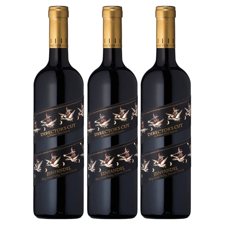 Francis Ford Coppola Director's Cut Dry Creek Zinfandel Rotwein Wein trocken Kalifornien (3 x 0,75) - Versanel - 