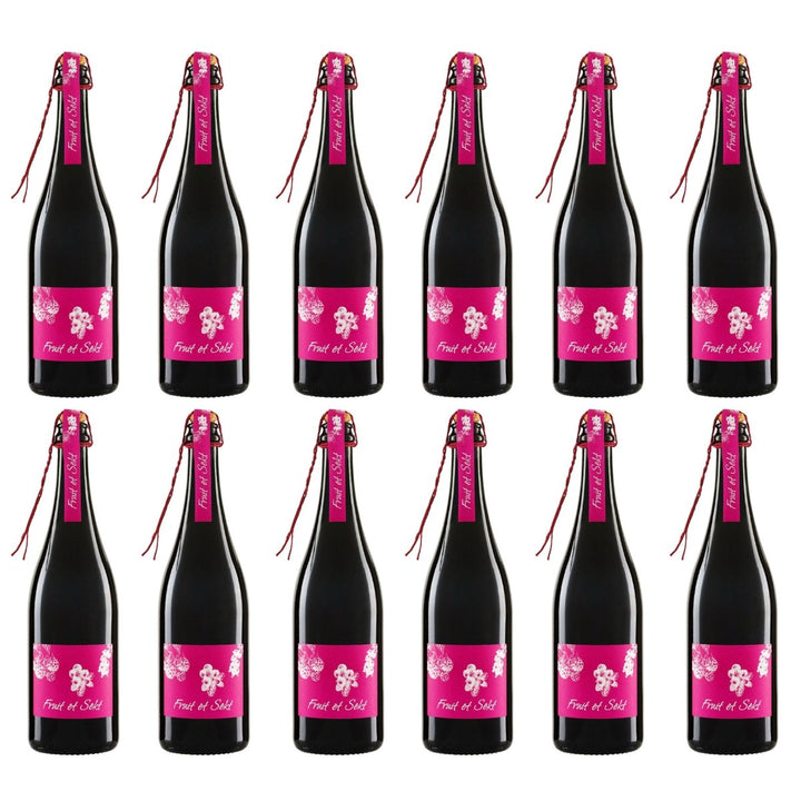 FRUIT ET SEKT Aperitif mit Sekt und Roten Beeren Aperitif Süß Deutschland (12 x 0.75l) - Versanel - 