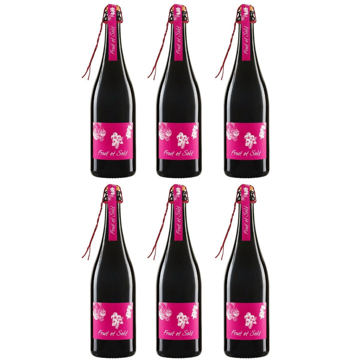 FRUIT ET SEKT Aperitif mit Sekt und Roten Beeren Aperitif Süß Deutschland (6 x 0.75l) - Versanel - 