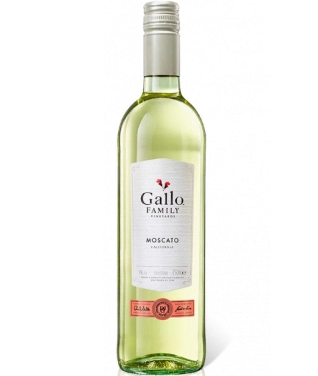 Gallo Family Vineyards Moscato Weißwein Wein Süß (6 x 0.75l) - Versanel - 