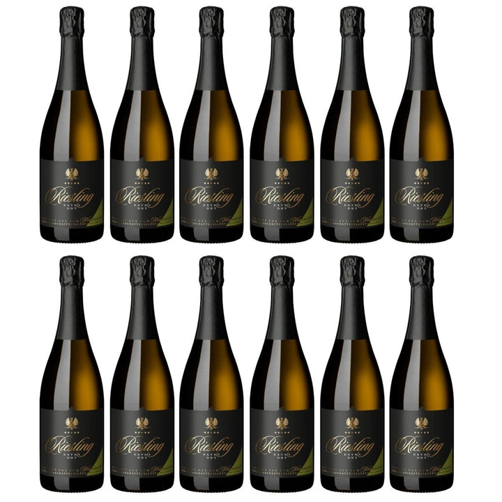 Genossenschaftskellerei Heilbronn Fleiner Kirchenweinberg KARMELITER Riesling Sekt extra trocken Deutschland (12 x 0,75l) - Versanel - 