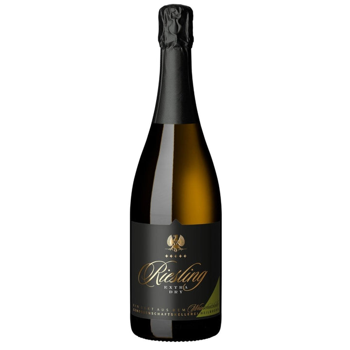 Genossenschaftskellerei Heilbronn Fleiner Kirchenweinberg KARMELITER Riesling Sekt extra trocken Deutschland (12 x 0,75l) - Versanel - 