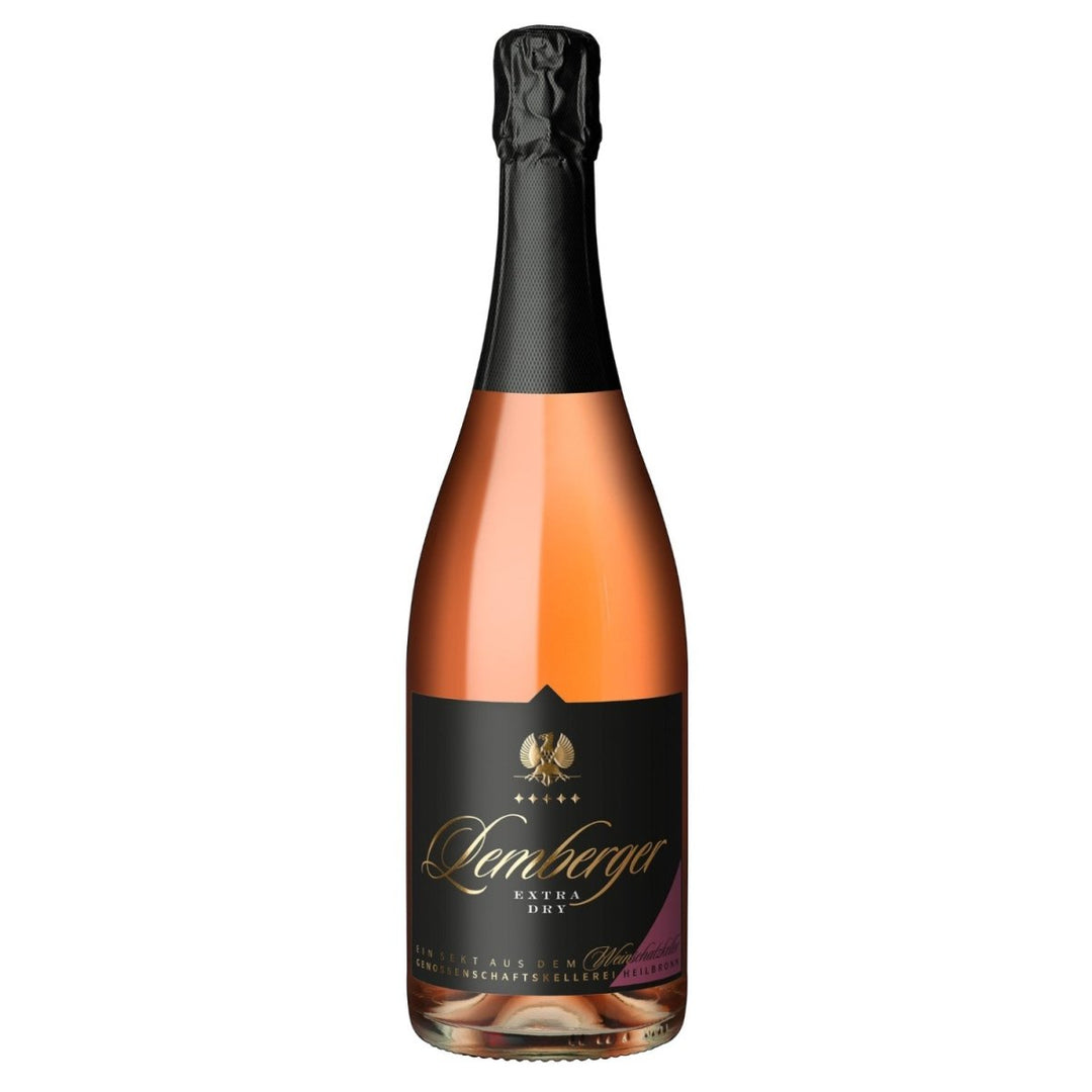 Genossenschaftskellerei Heilbronn Fleiner Kirchenweinberg KARMELITER Rosé Sekt extra trocken Deutschland (1 x 0,75l) - Versanel - 