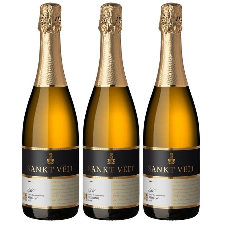 Genossenschaftskellerei Heilbronn Fleiner Kirchenweinberg Riesling Sekt brut Deutschland (3 x 0,75l) - Versanel - 