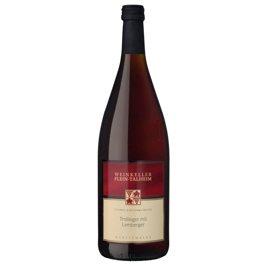 Genossenschaftskellerei Heilbronn Fleiner Kirchenweinberg Trollinger mit Lemberger DQ feinherb Rotwein Deutschland (3 x 1,0l) - Versanel - 