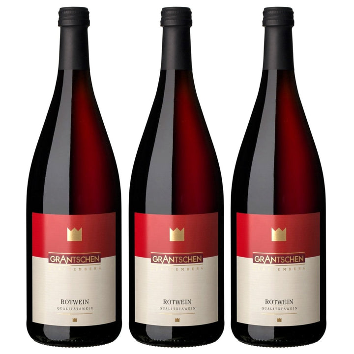 Genossenschaftskellerei Heilbronn Grantschener Salzberg Rotwein DQ Deutschland (3 x 1,0l) - Versanel - 